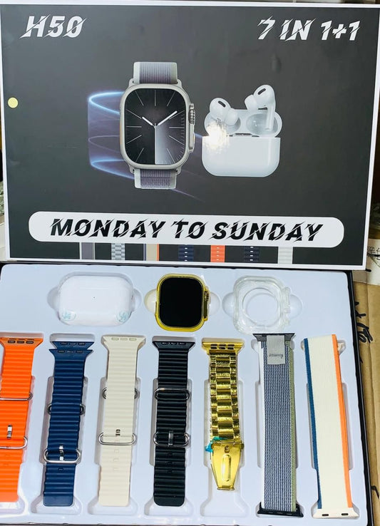 7 in 1 Smart Watch Set