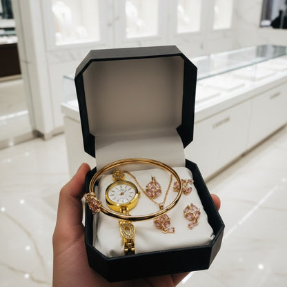 Ladies Watch With Jewellery