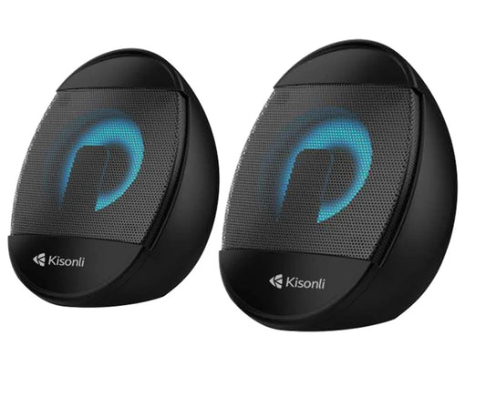 Kisonli LED Multimedia Mini Speakers